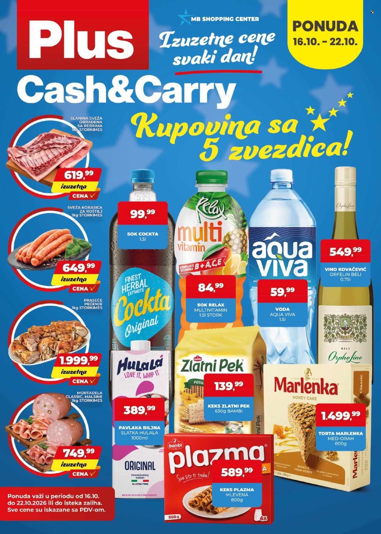 Plus Cash & Carry katalog  - 16.10.2026 - 22.10.2026. Stranica 1
