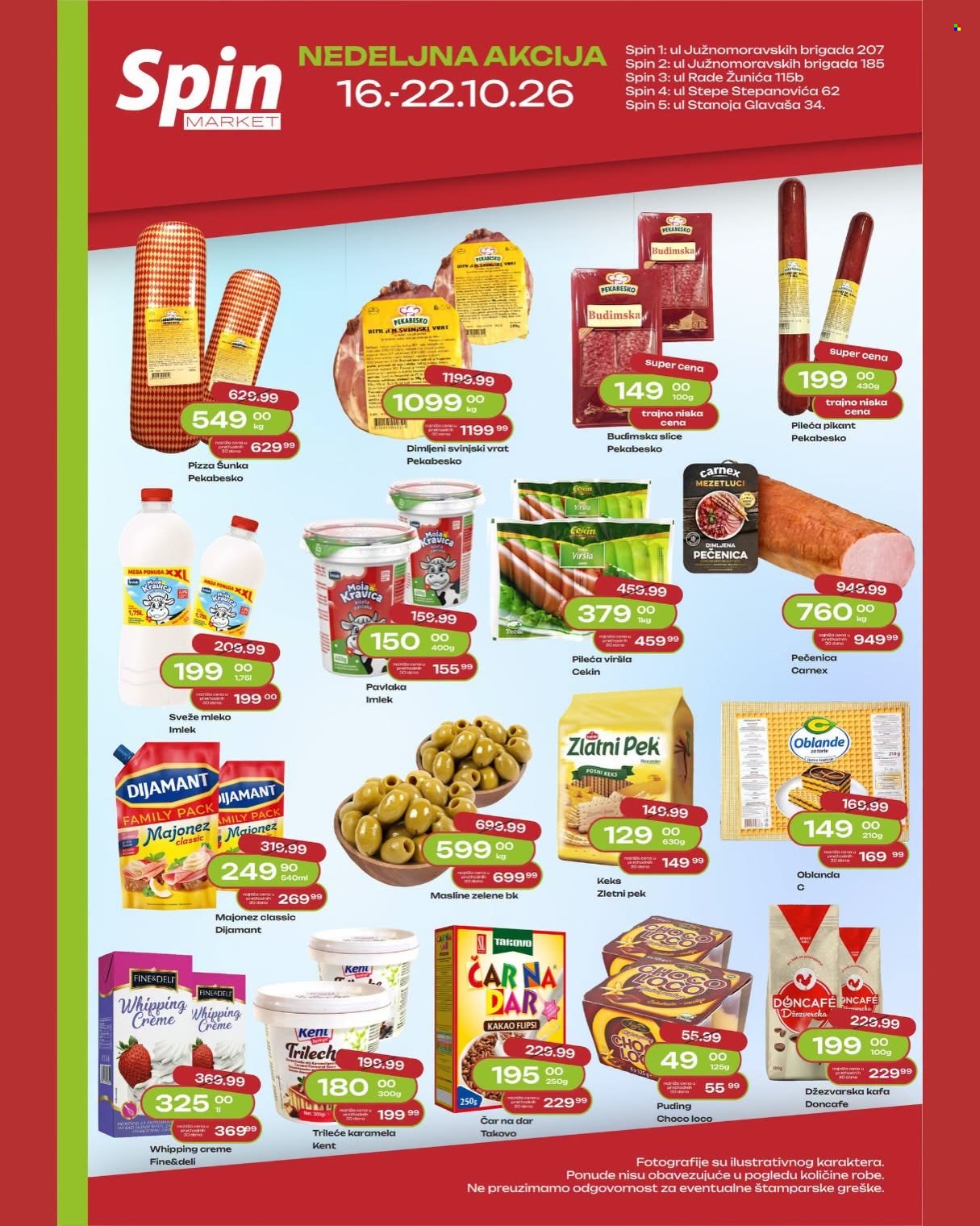 Spin Market katalog  - 16.10.2026 - 22.10.2026. Stranica 1