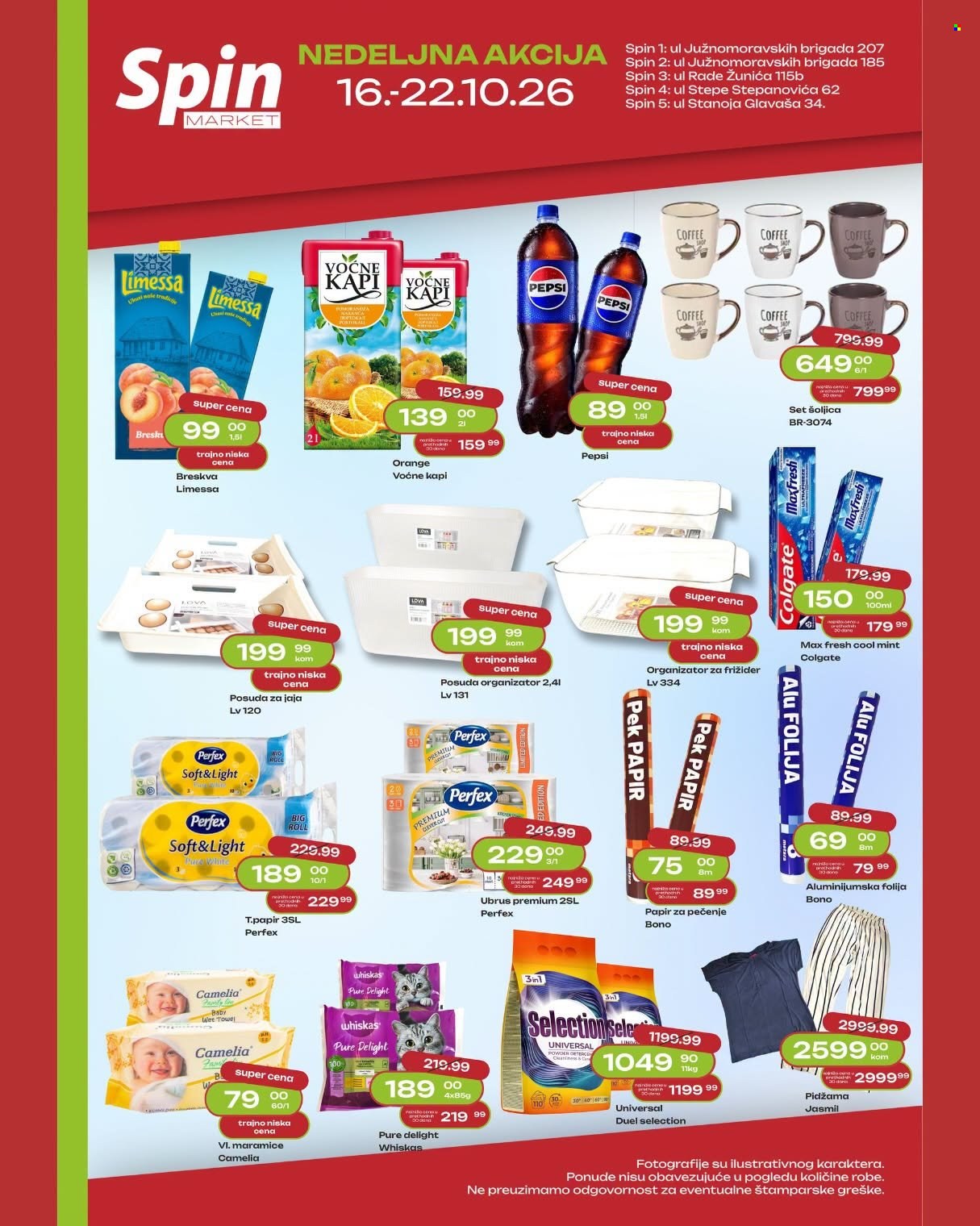Spin Market katalog  - 16.10.2026 - 22.10.2026. Stranica 2