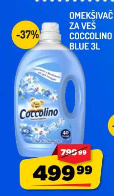 Omekšivač za veš Coccolino Blue 3L