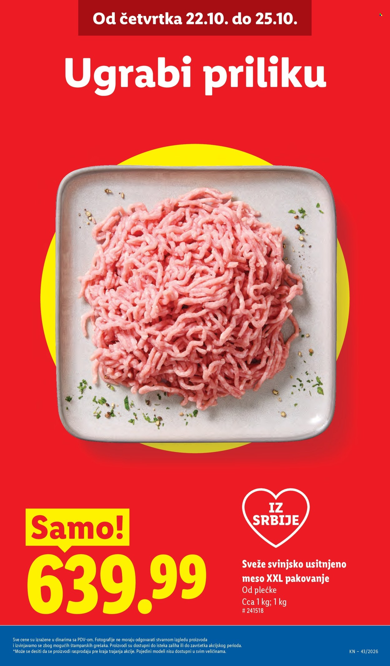 Lidl katalog  - 22.10.2026 - 28.10.2026. Stranica 3