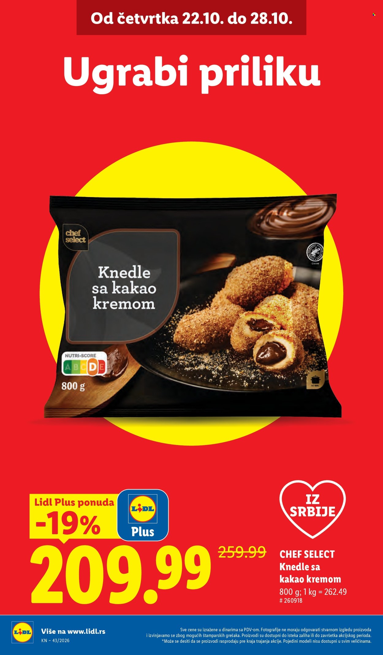 Lidl katalog  - 22.10.2026 - 28.10.2026. Stranica 6