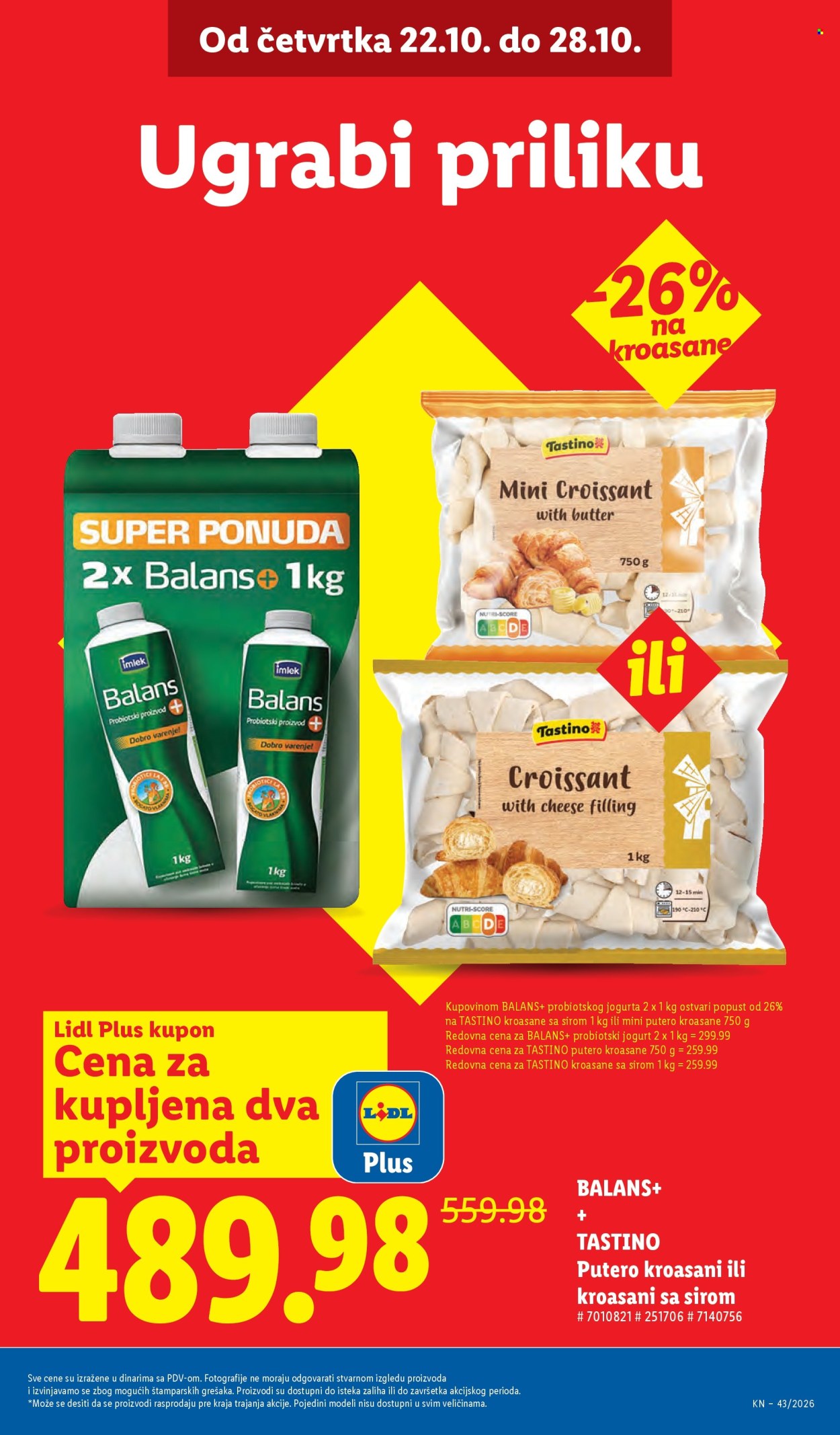 Lidl katalog  - 22.10.2026 - 28.10.2026. Stranica 7