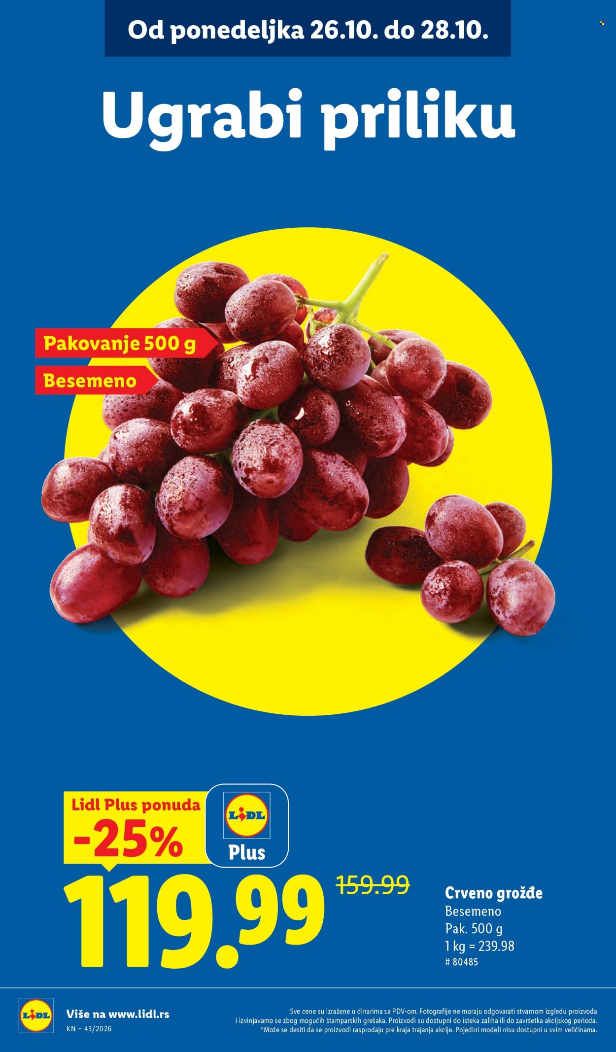Lidl katalog  - 22.10.2026 - 28.10.2026. Stranica 14