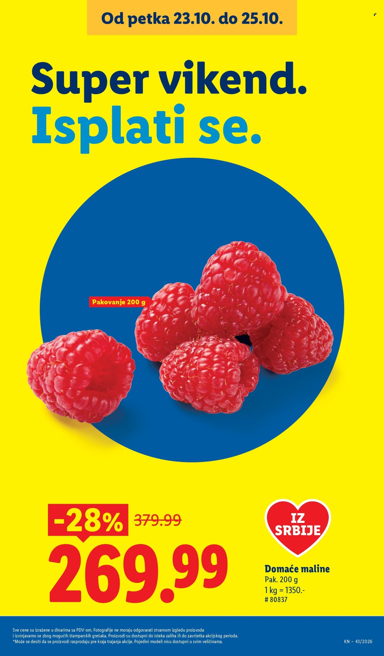 Lidl katalog  - 22.10.2026 - 28.10.2026. Stranica 19