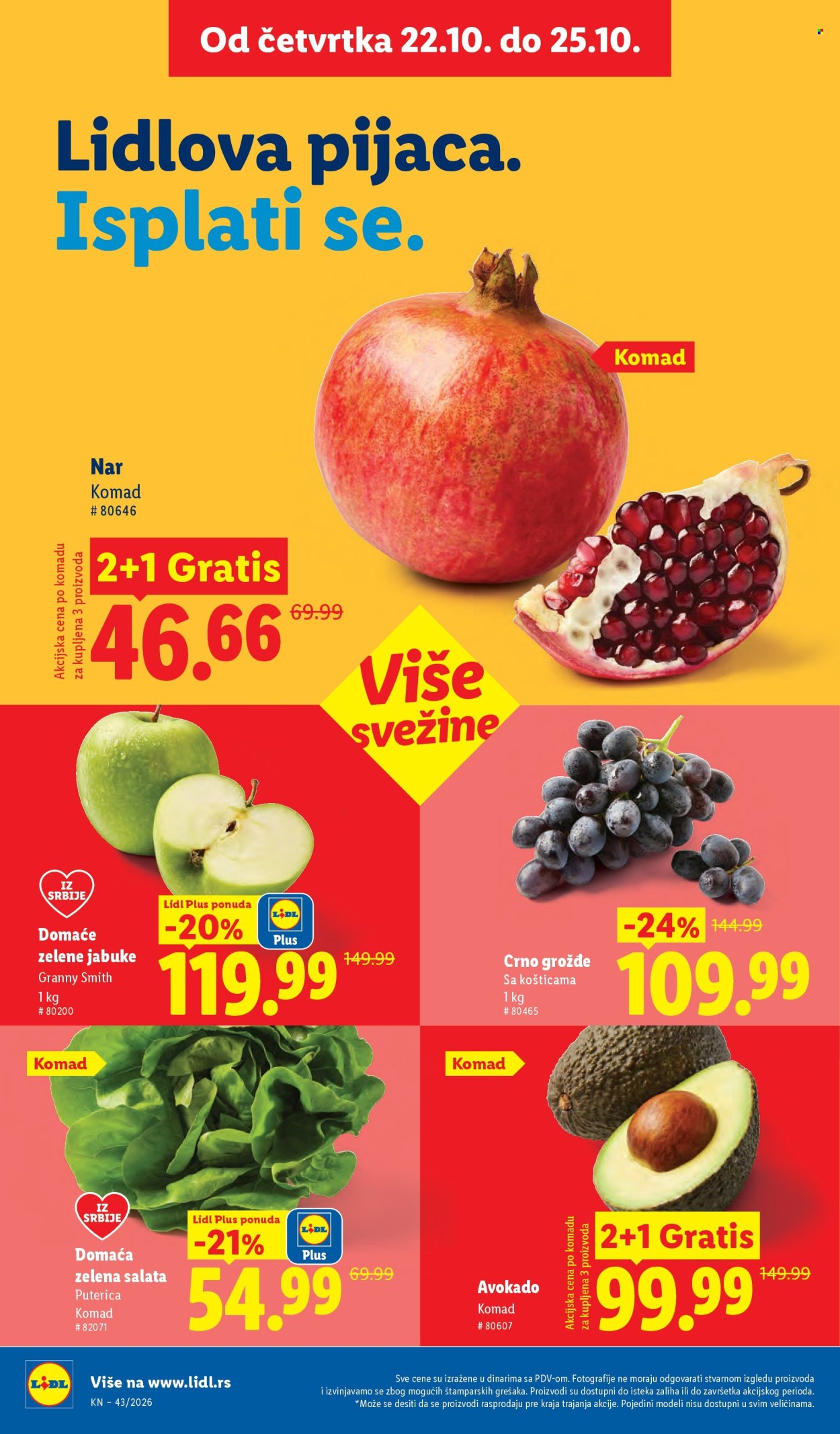 Lidl katalog  - 22.10.2026 - 28.10.2026. Stranica 20
