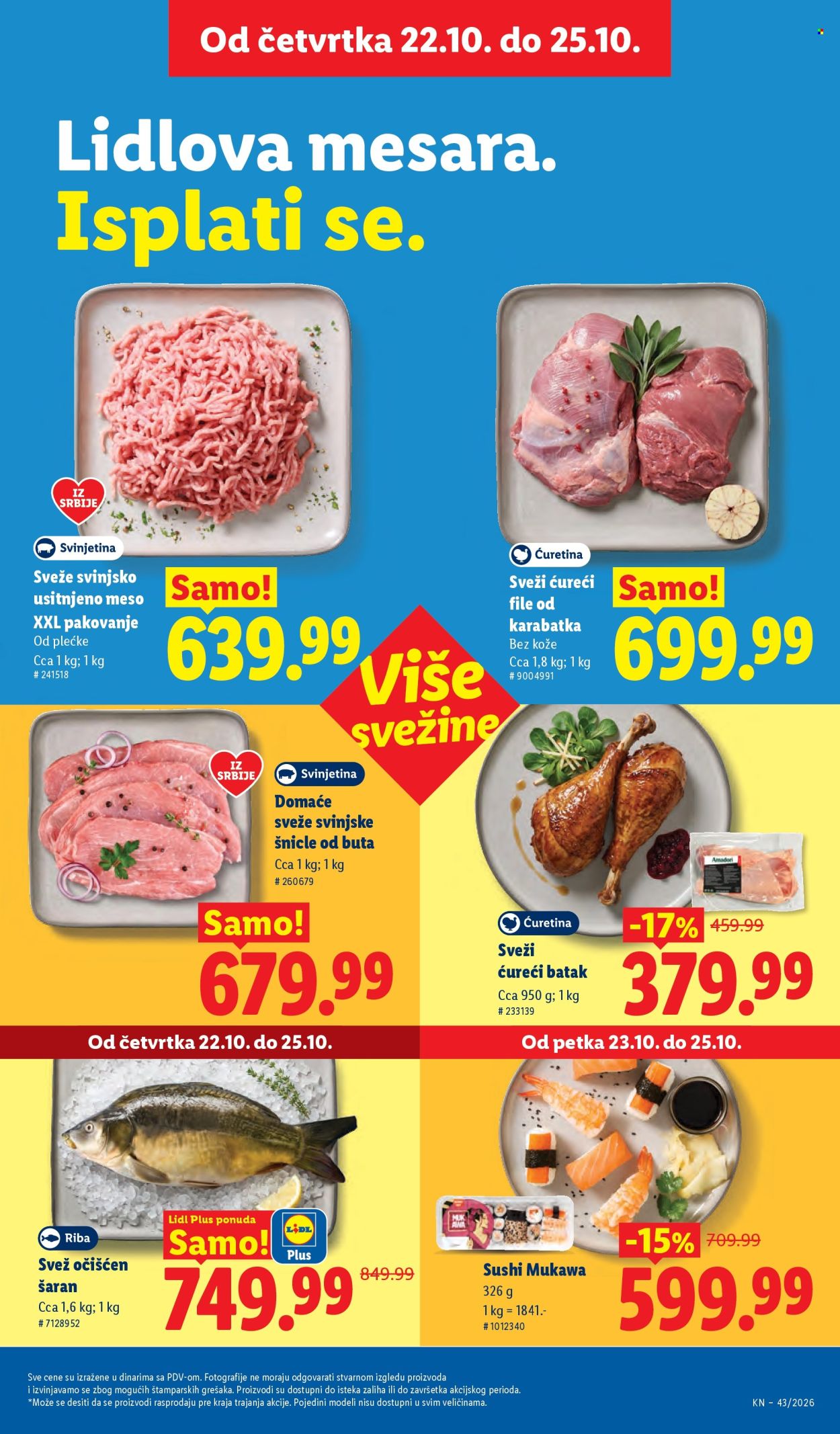 Lidl katalog  - 22.10.2026 - 28.10.2026. Stranica 21