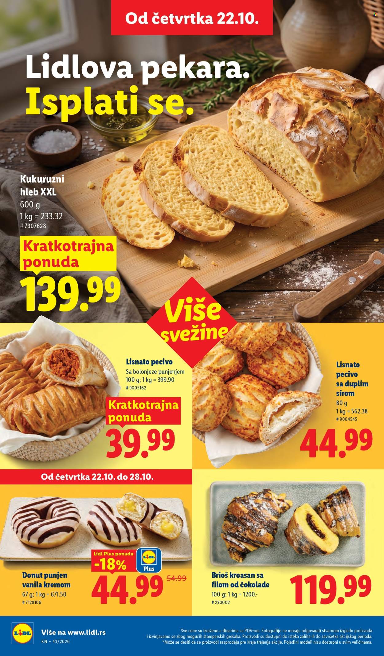Lidl katalog  - 22.10.2026 - 28.10.2026. Stranica 22