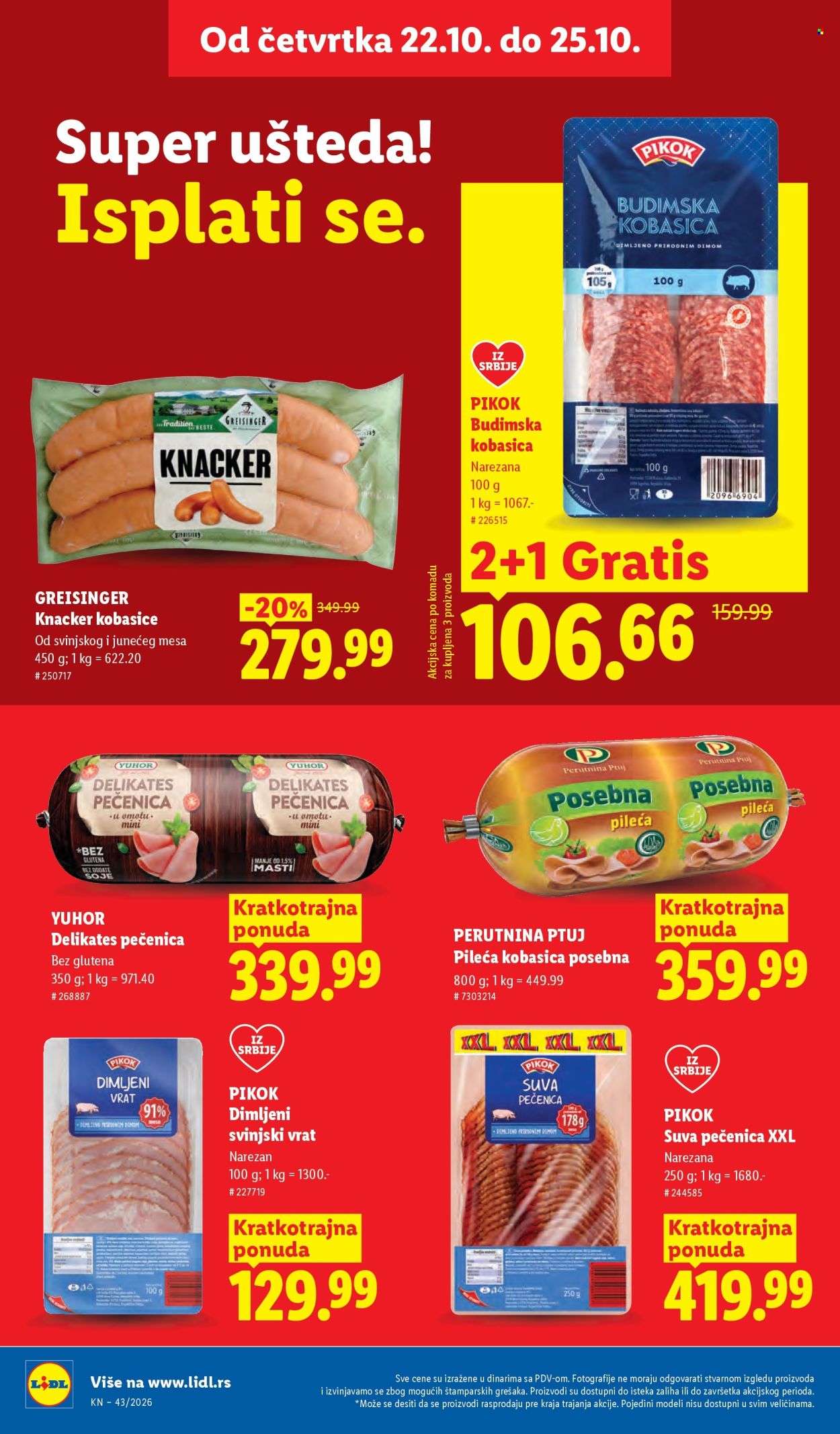 Lidl katalog  - 22.10.2026 - 28.10.2026. Stranica 26