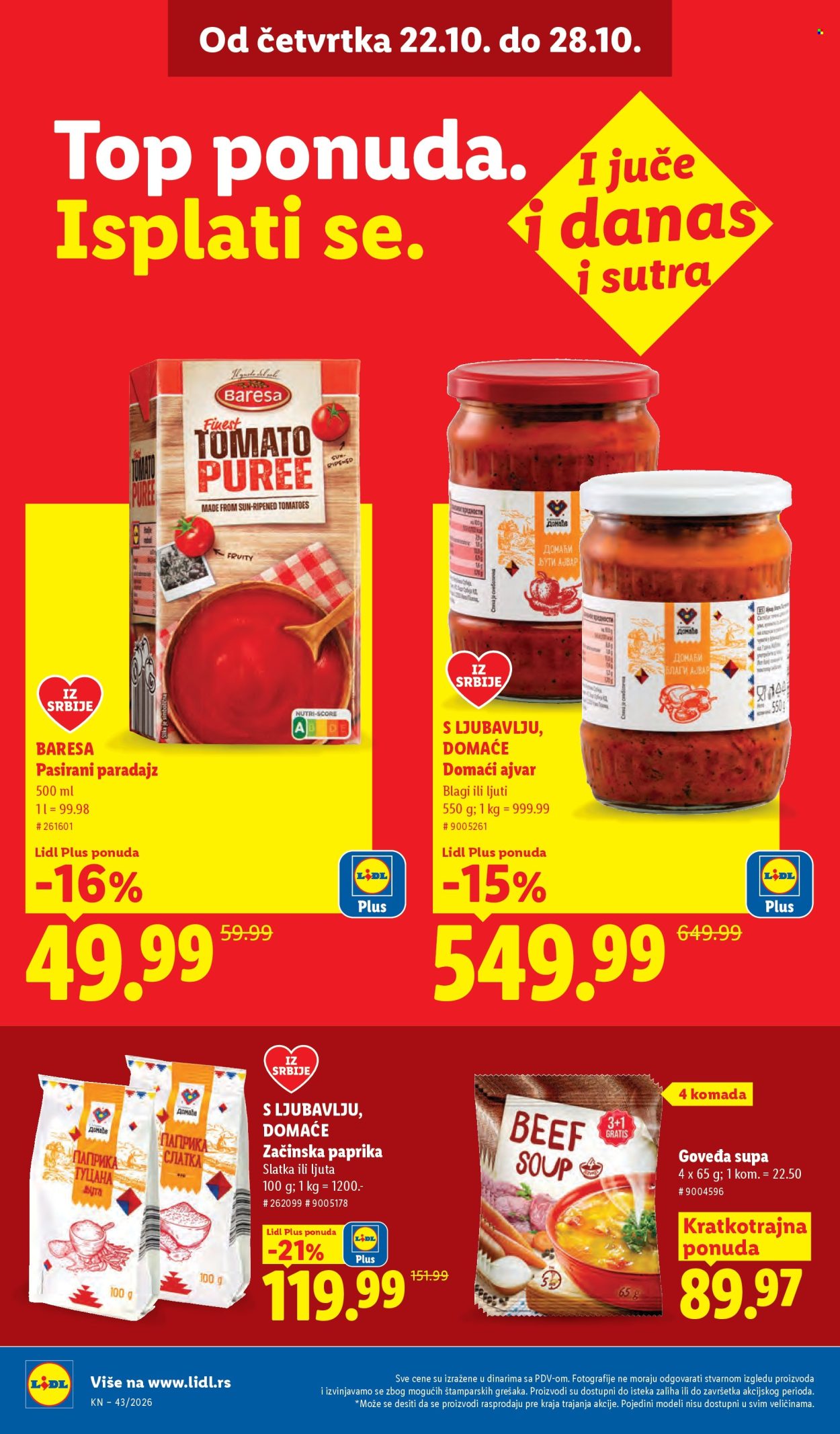 Lidl katalog  - 22.10.2026 - 28.10.2026. Stranica 30