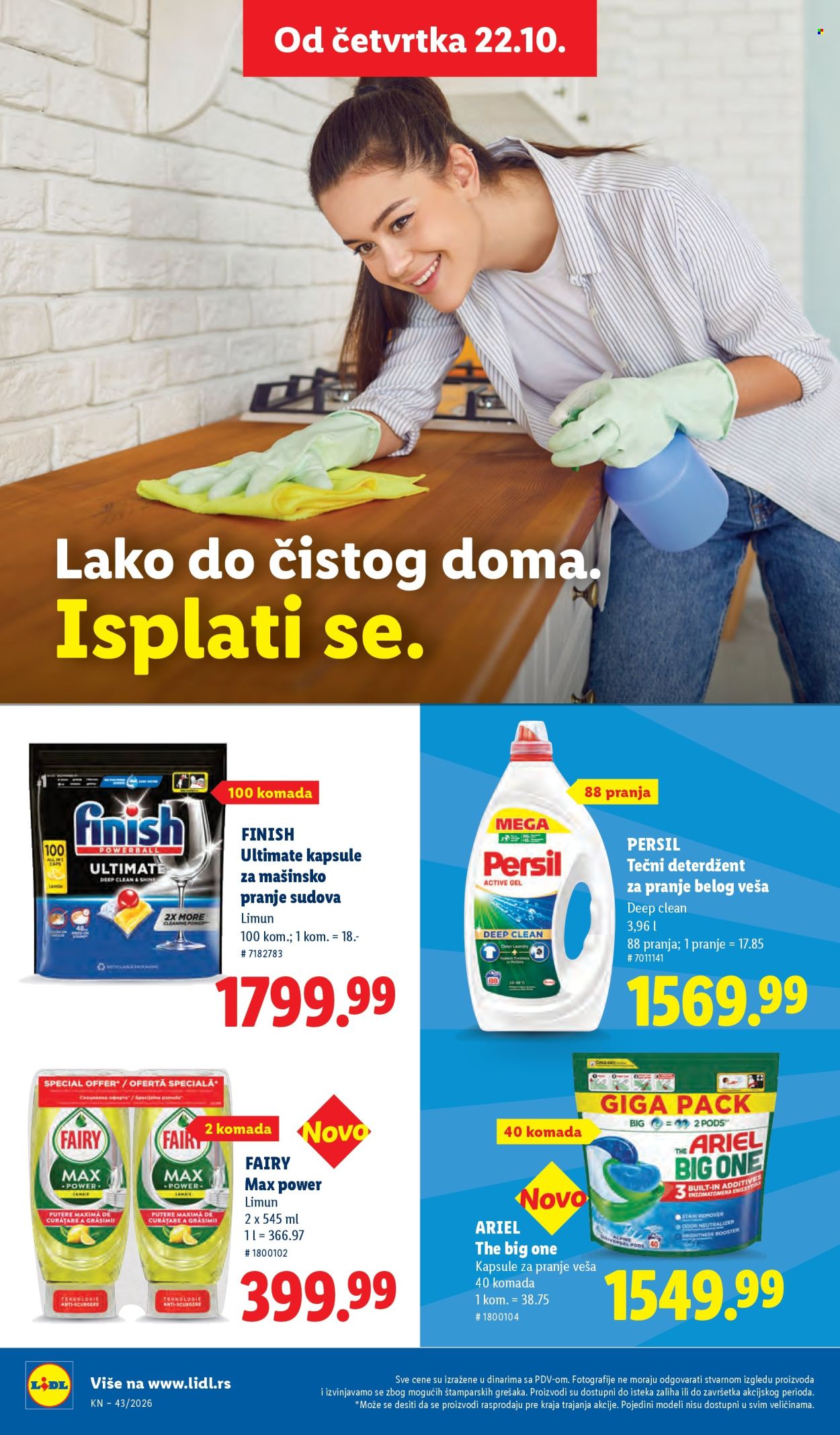 Lidl katalog  - 22.10.2026 - 28.10.2026. Stranica 38