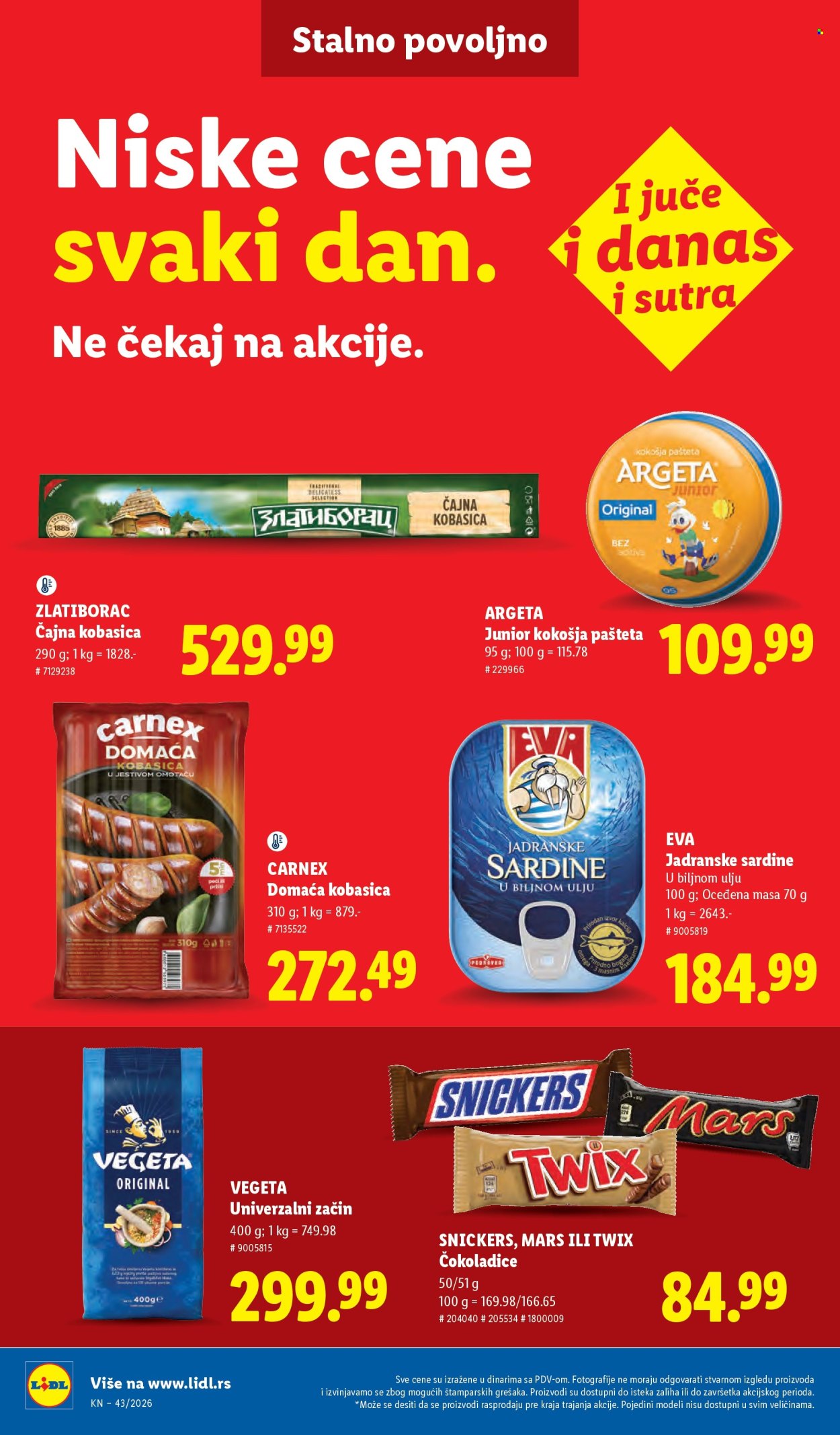 Lidl katalog  - 22.10.2026 - 28.10.2026. Stranica 42