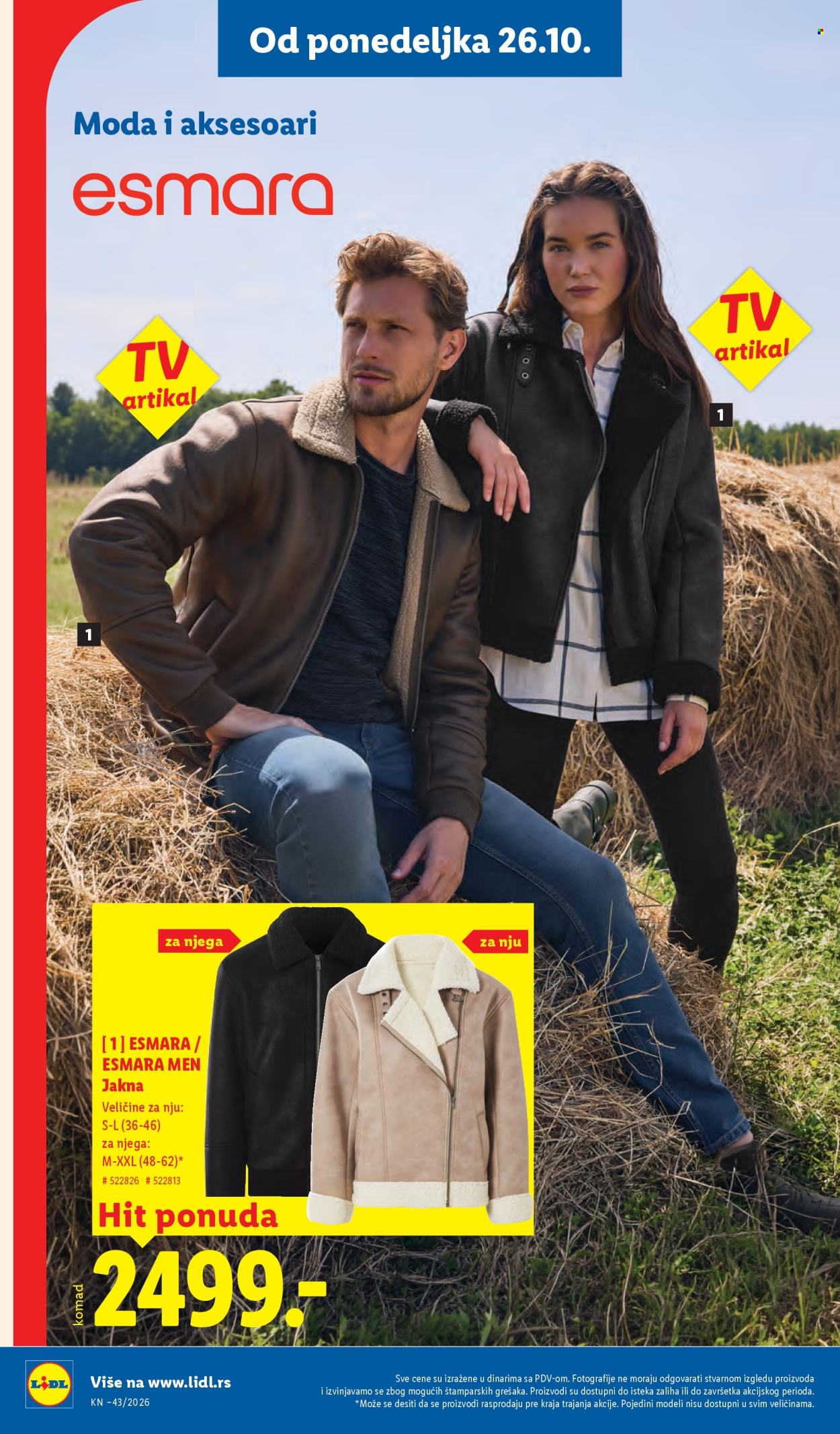 Lidl katalog  - 22.10.2026 - 28.10.2026. Stranica 84