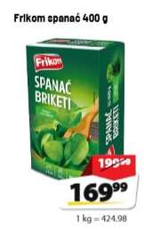 Frikom Spanać 400 g
