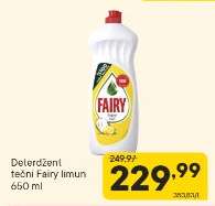 Deterdžent tečni Fairy limun 650 ml