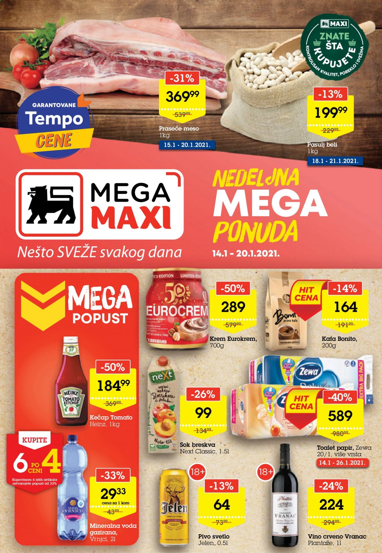 Mega Maxi katalog  - 14.01.2021 - 20.01.2021.