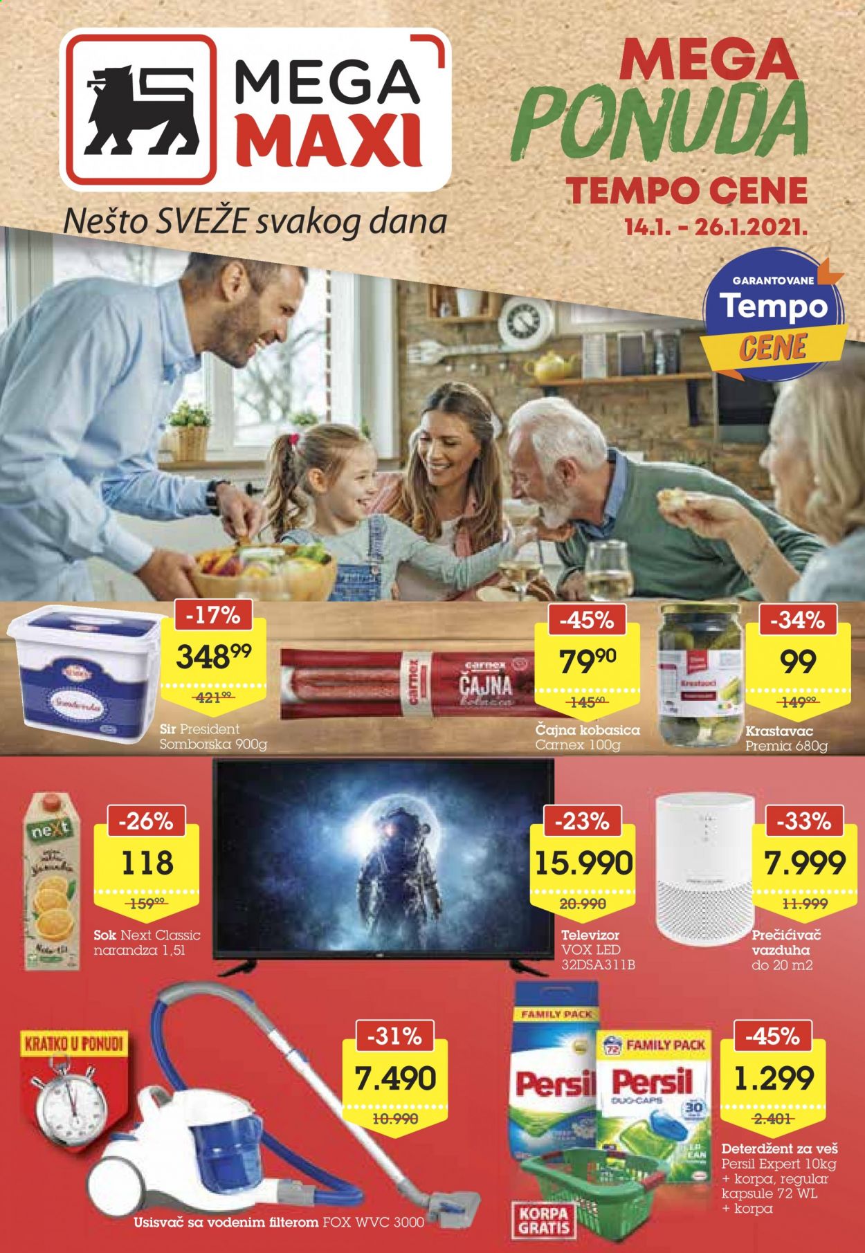 Mega Maxi katalog  - 14.01.2021 - 26.01.2021.