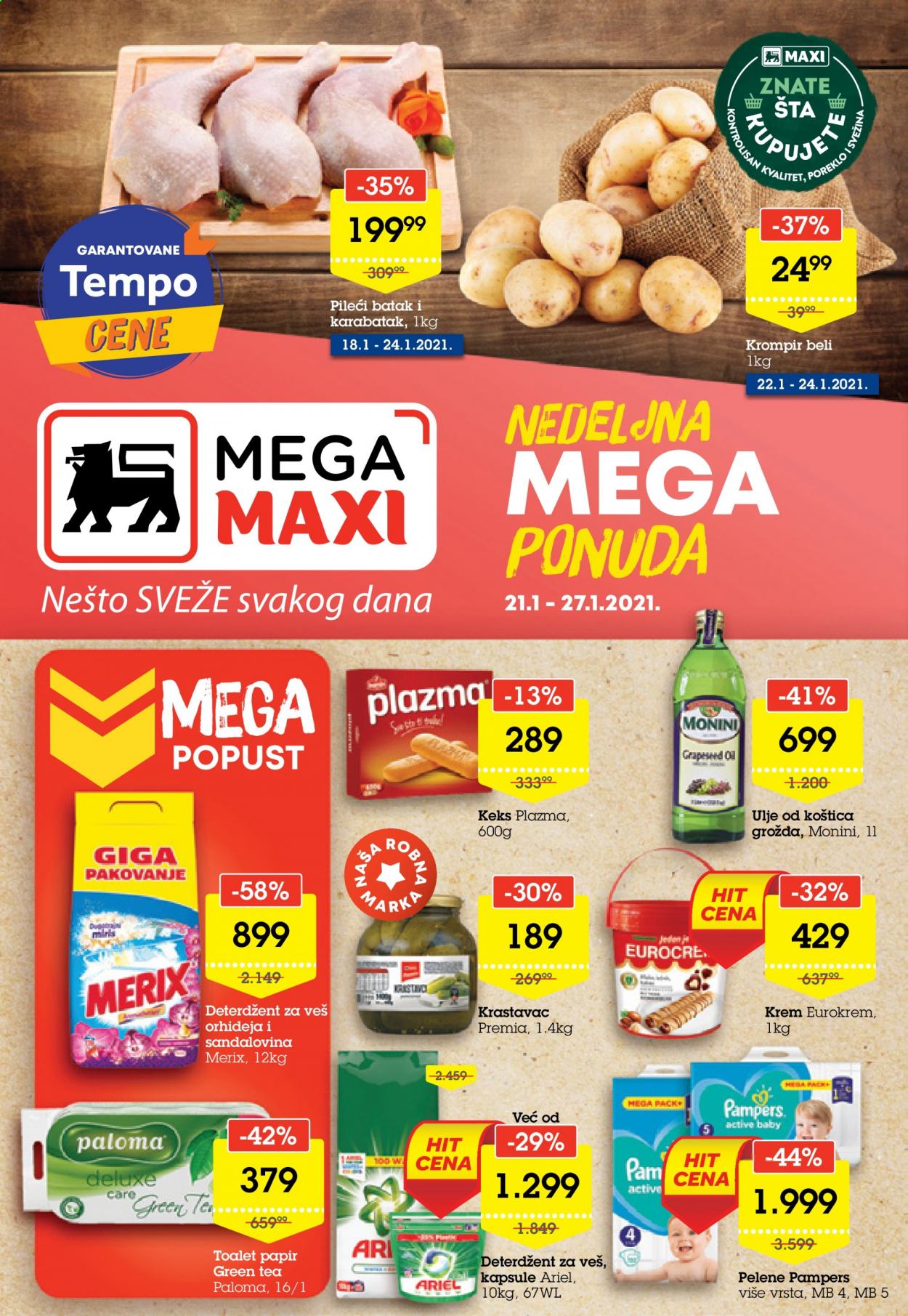 Mega Maxi katalog  - 21.01.2021 - 27.01.2021.