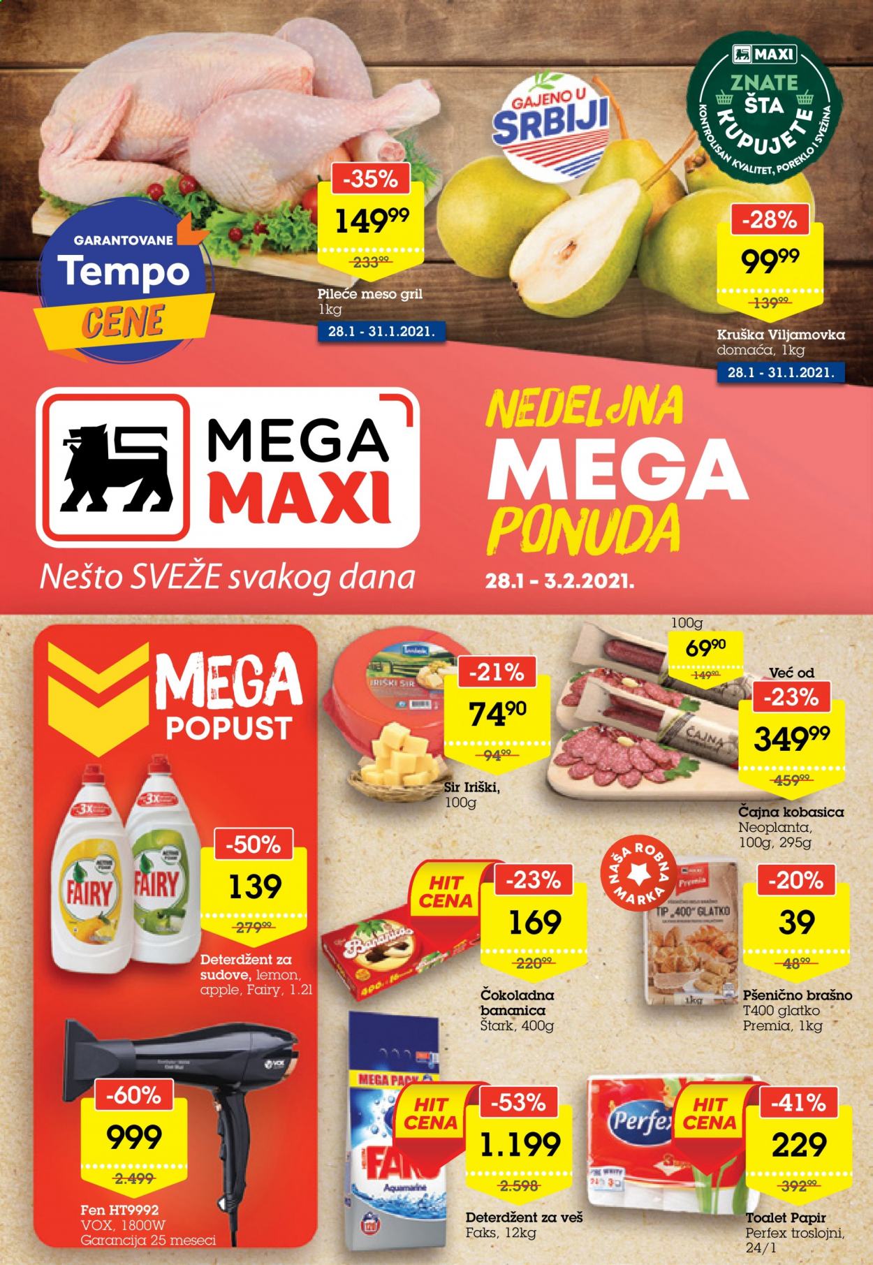 Mega Maxi katalog  - 28.01.2021 - 03.02.2021.