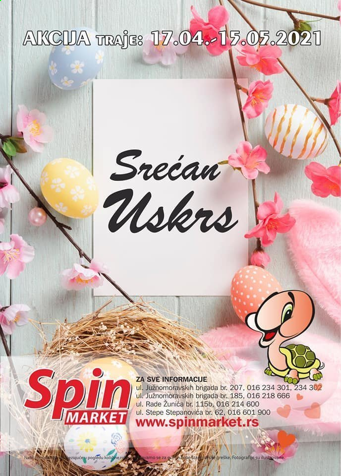 Spin Market katalog  - 17.04.2021 - 15.05.2021.
