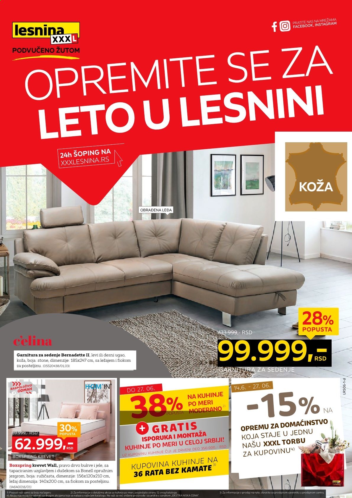 Lesnina XXXL katalog  - 14.06.2021 - 27.06.2021.