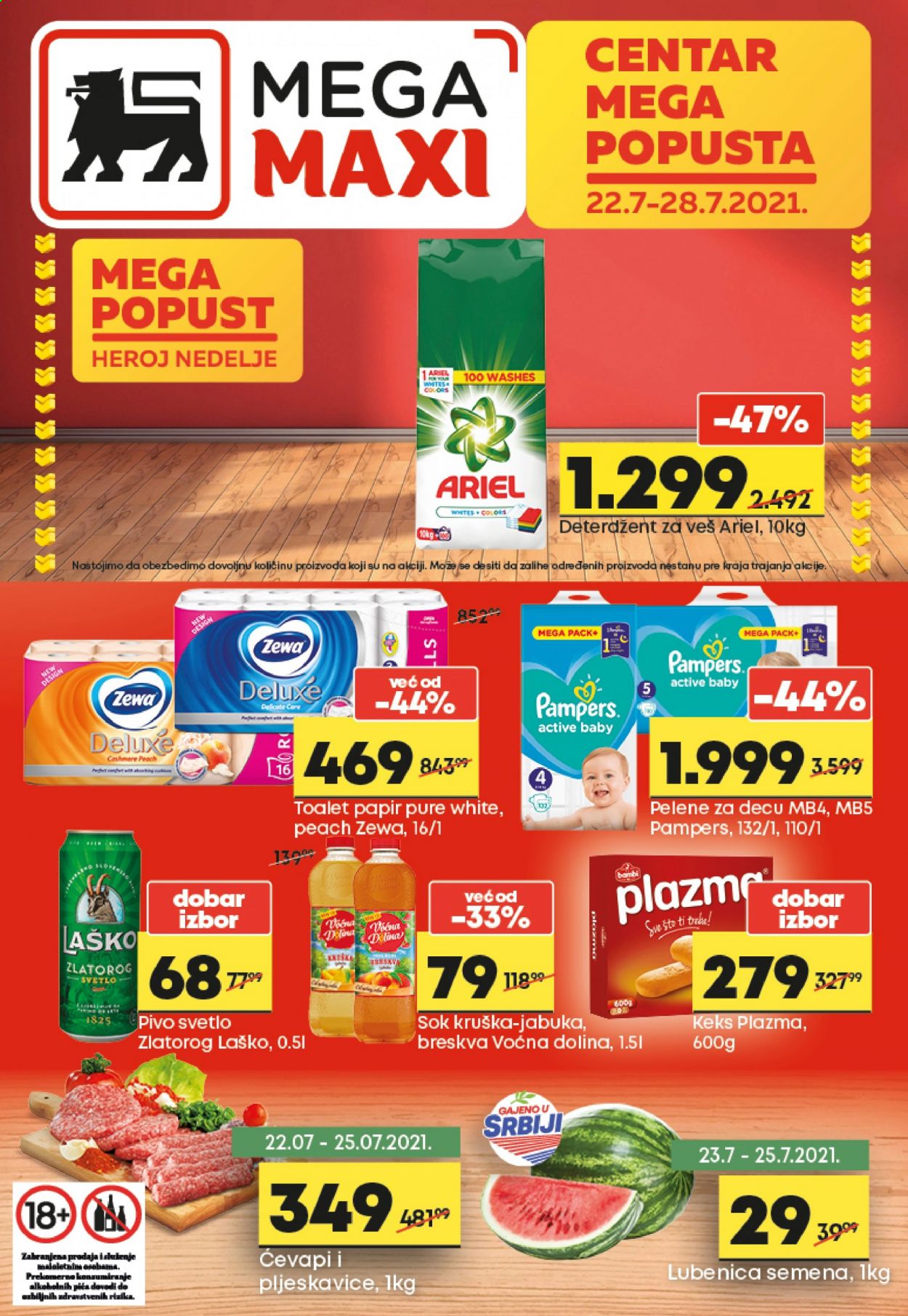 Mega Maxi katalog  - 22.07.2021 - 28.07.2021.