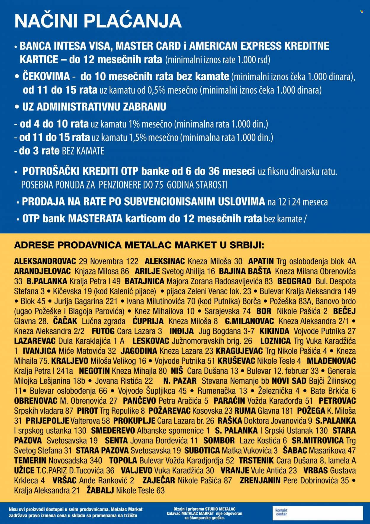 Metalac Market katalog  - 01.05.2022 - 31.05.2022.