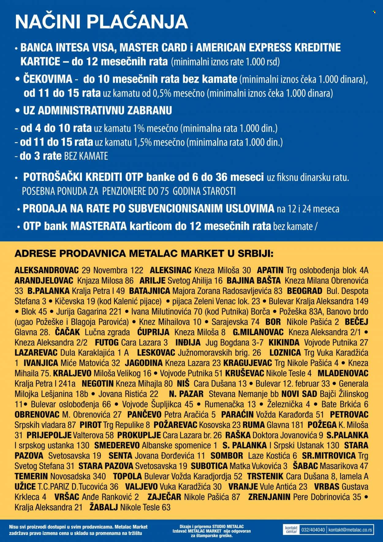 Metalac Market katalog  - 01.07.2022 - 31.07.2022.